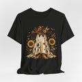 Sunflower Halloween Ghost T-Shirt